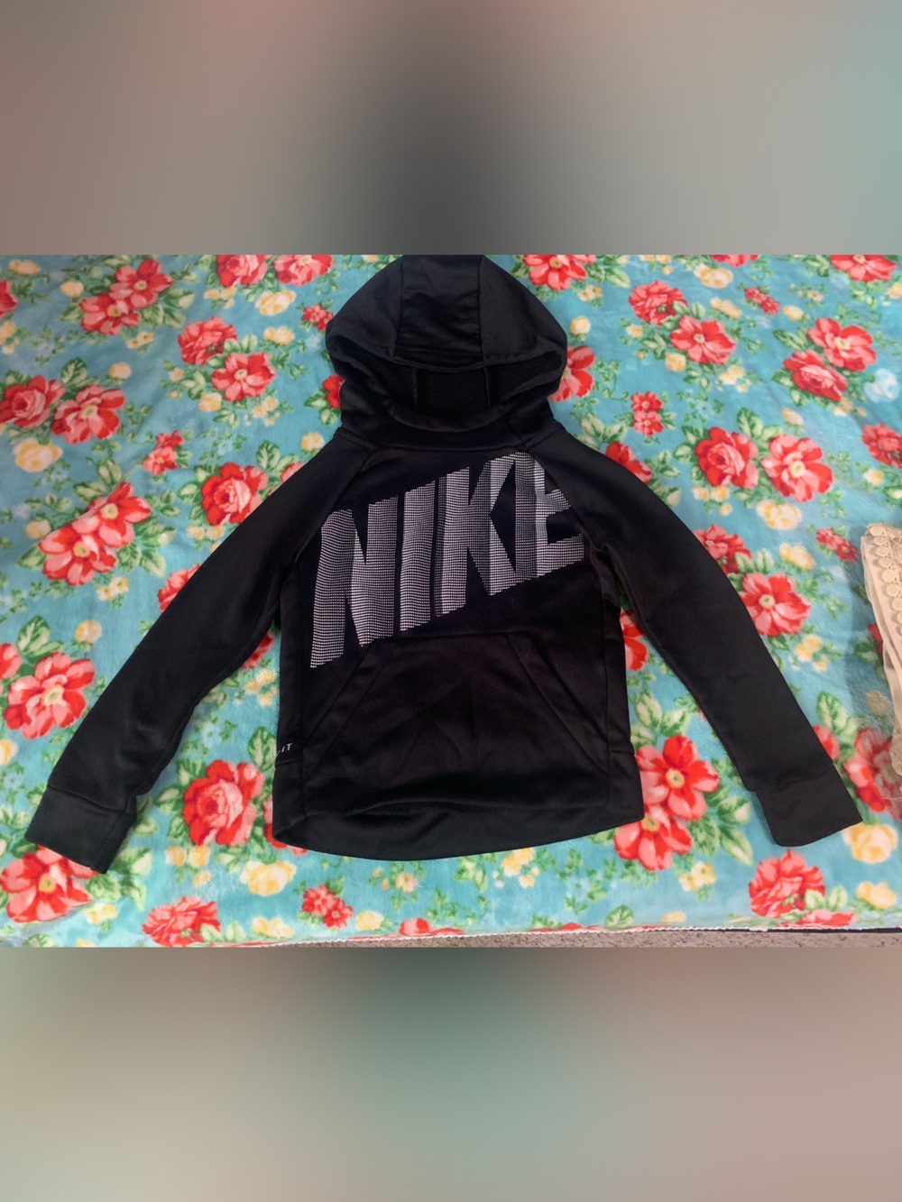Nike Training Black & White Pixel Hoodie XS/4
